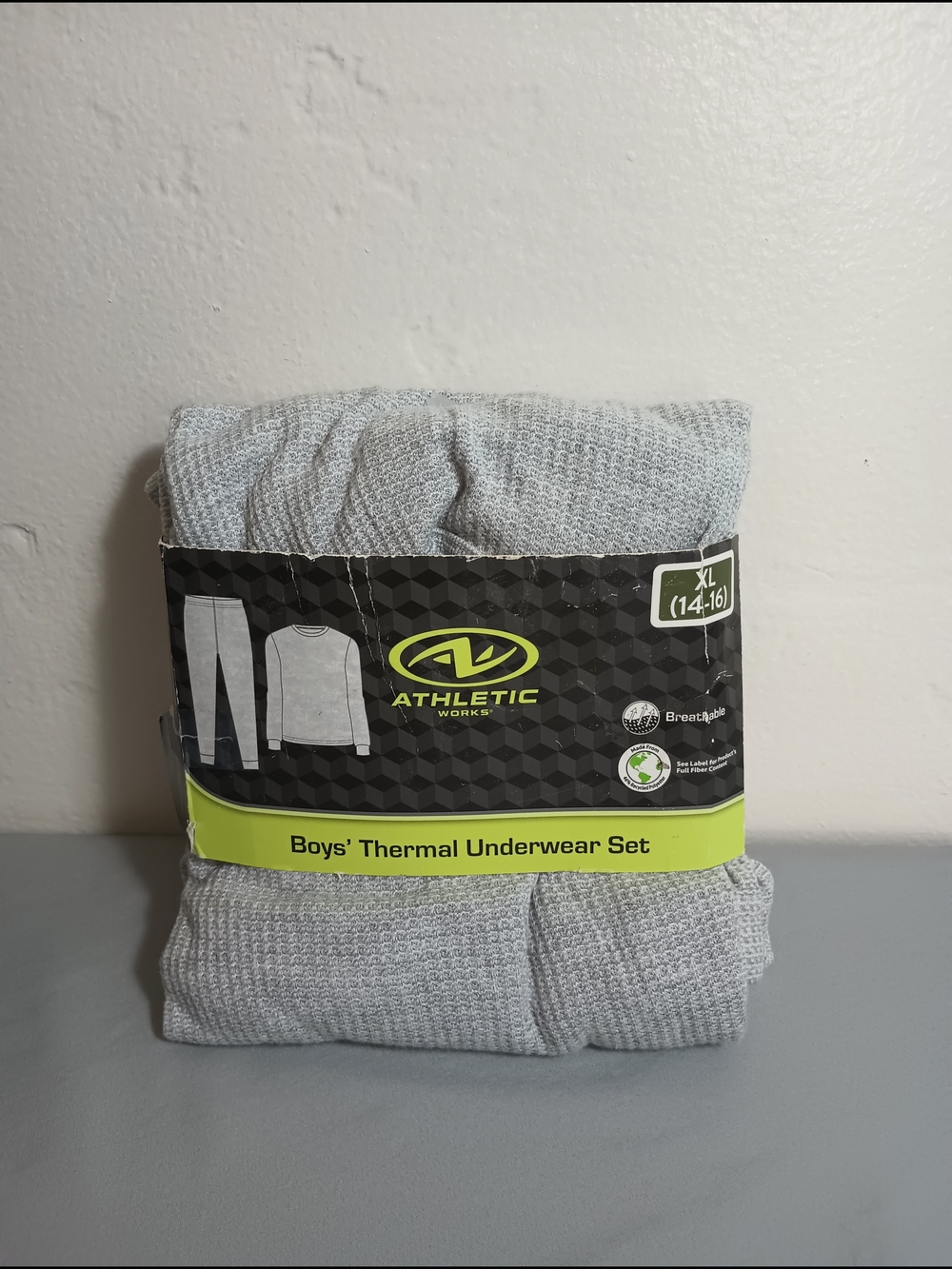 Athletic Works Boys' Waffle Thermal Underwear Set
